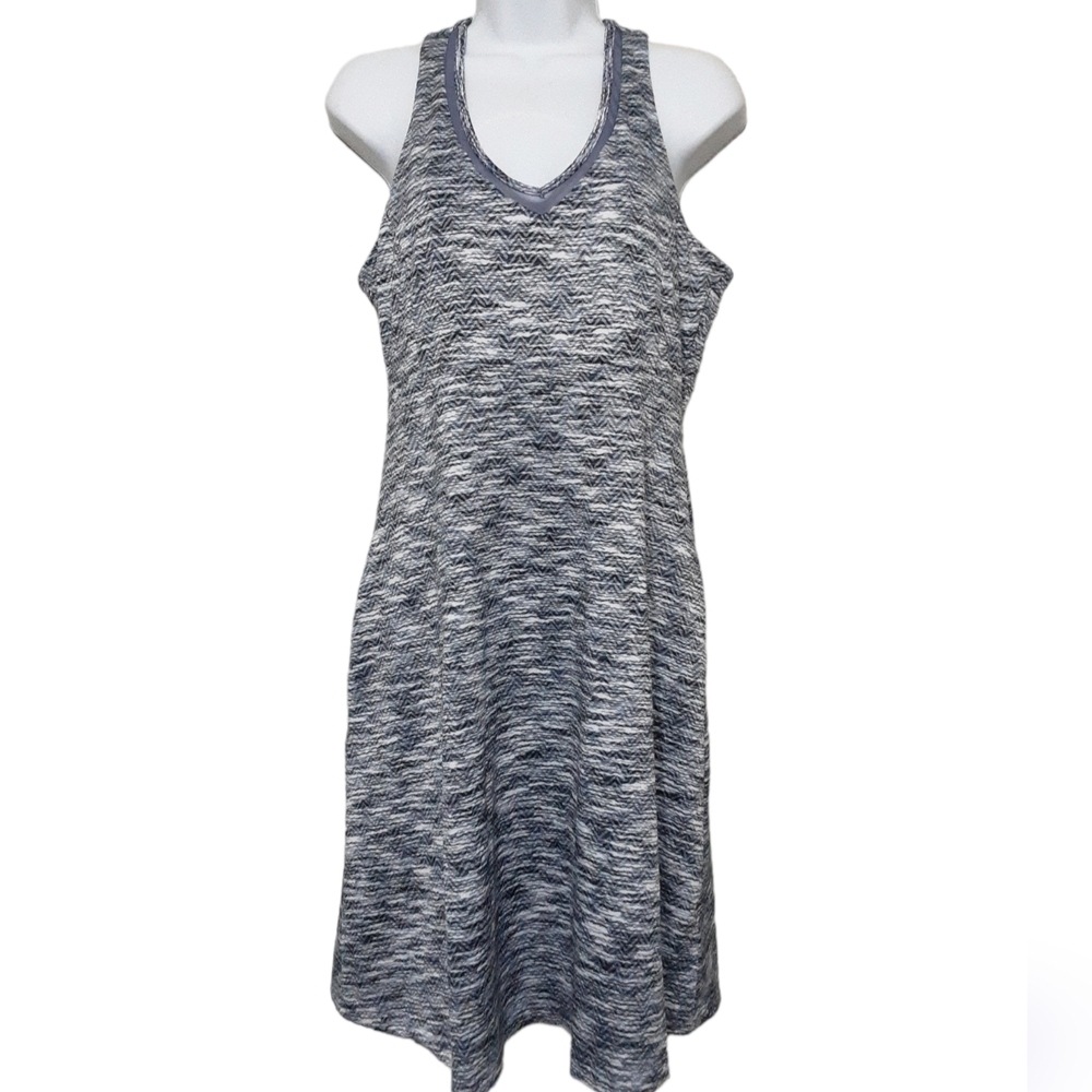 Mpg women performance outdoor hiking dress L pull on Racerback style Yoga